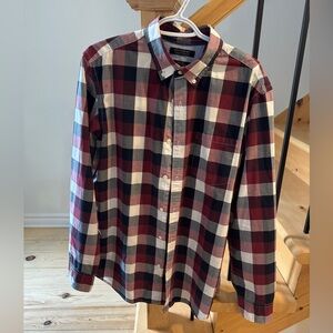 Banana republic plaid shirt